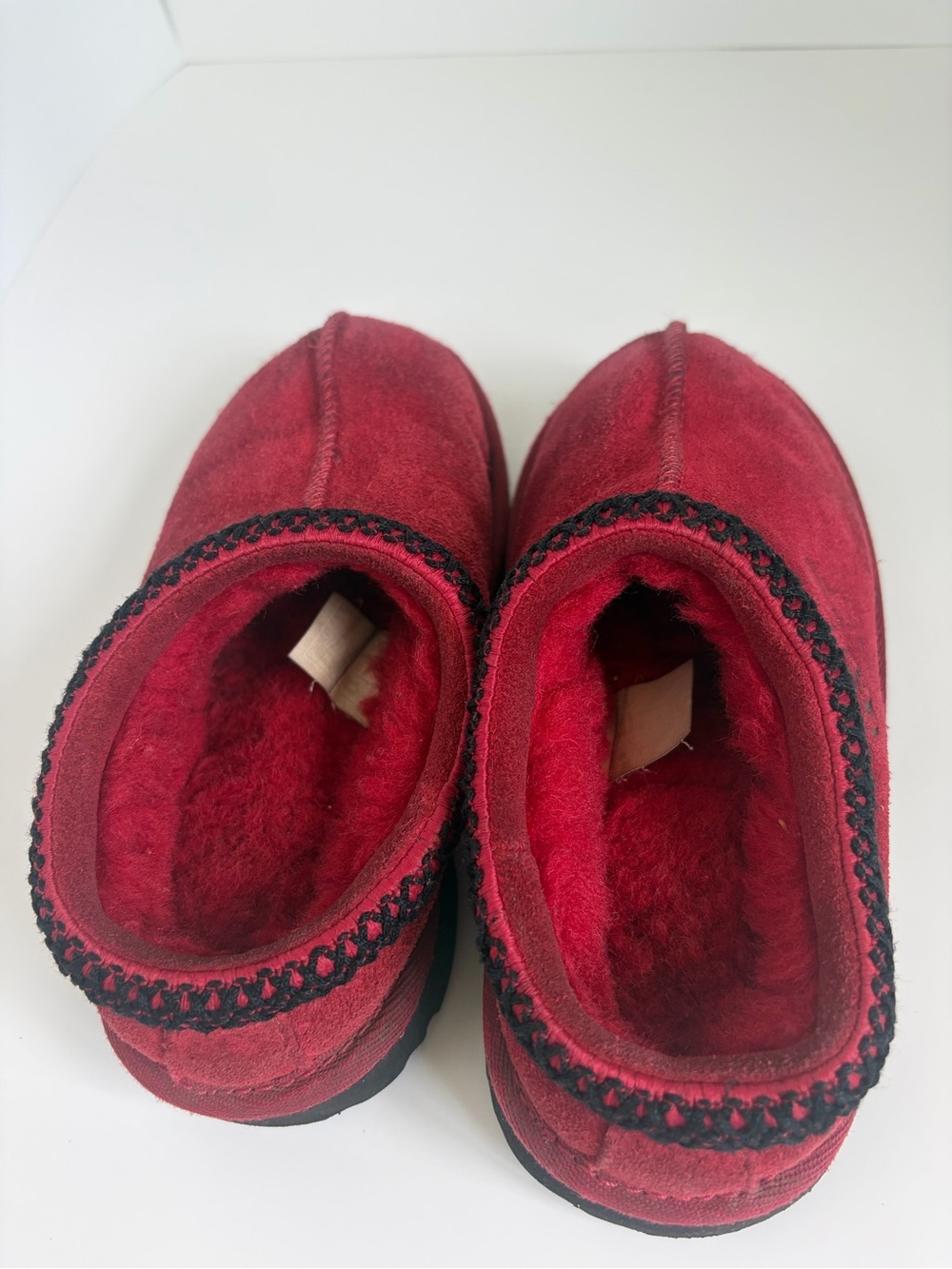 UGG Red Kids Tasman Slipper Slides size 11 - Picture 6 of 12